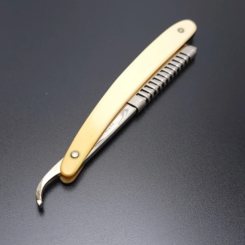 Vintage E. Weck & Son NY USA Straight Razor Folding Shaving Tool